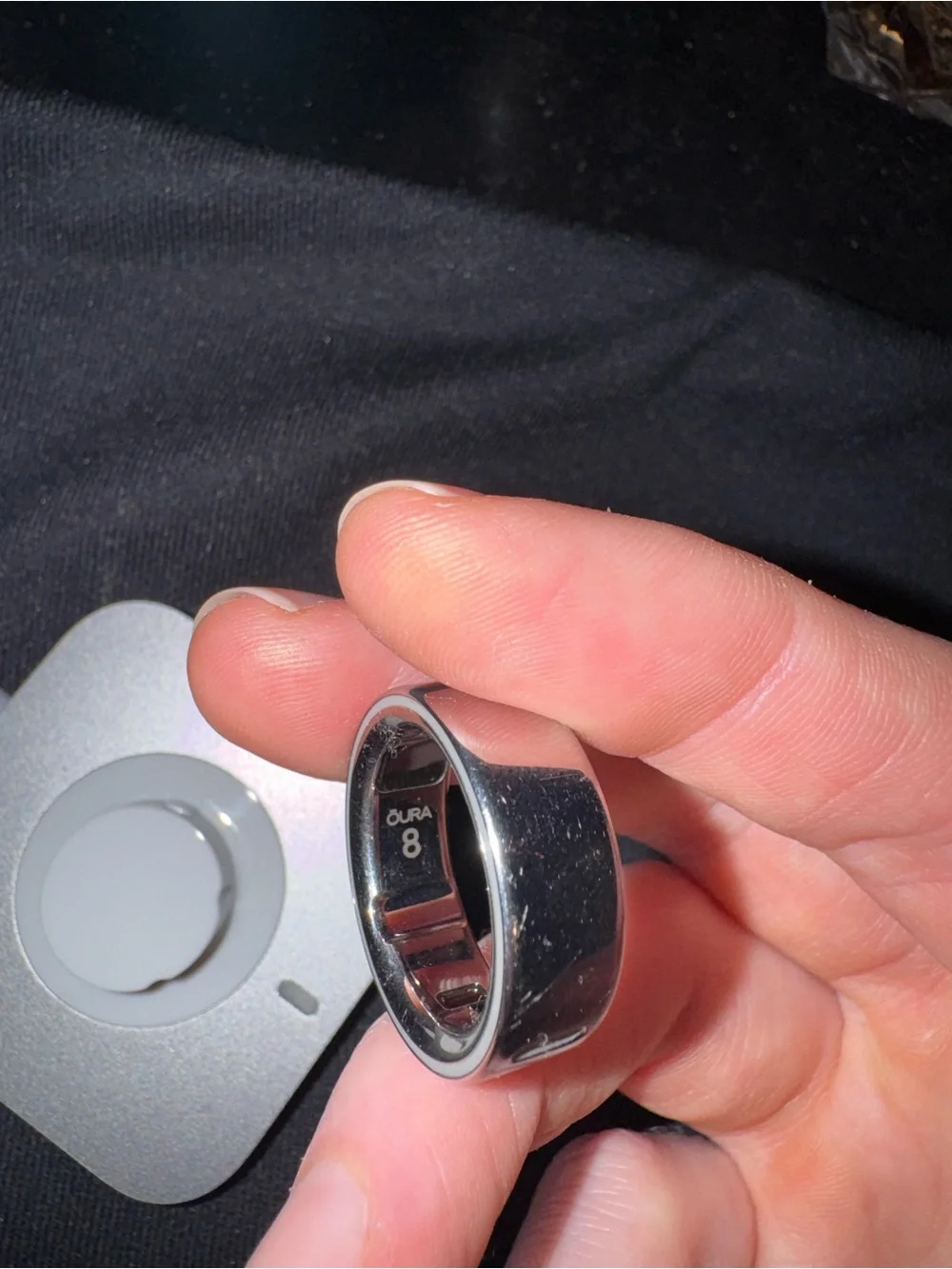 Oura Ring Generation 4 Silver Smart Ring